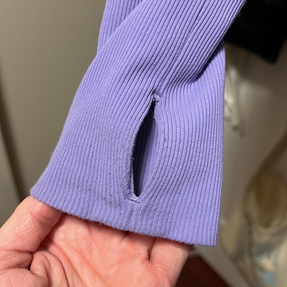 EUC! LIKE NEW!!Lululemon purple tie dye jacket. - Picture 4 of 7